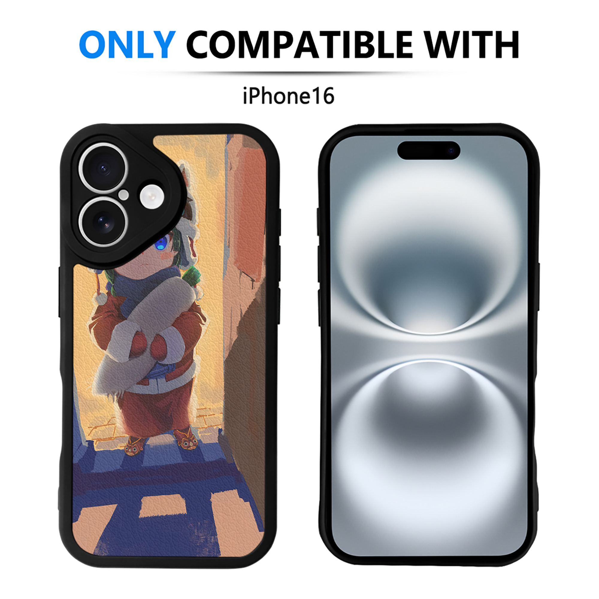 薬屋のひとりごと The Apothecary Diaries 【iPhone 16シリーズ対応】シリコンスマホケース（レザー調） 材質：シリコン